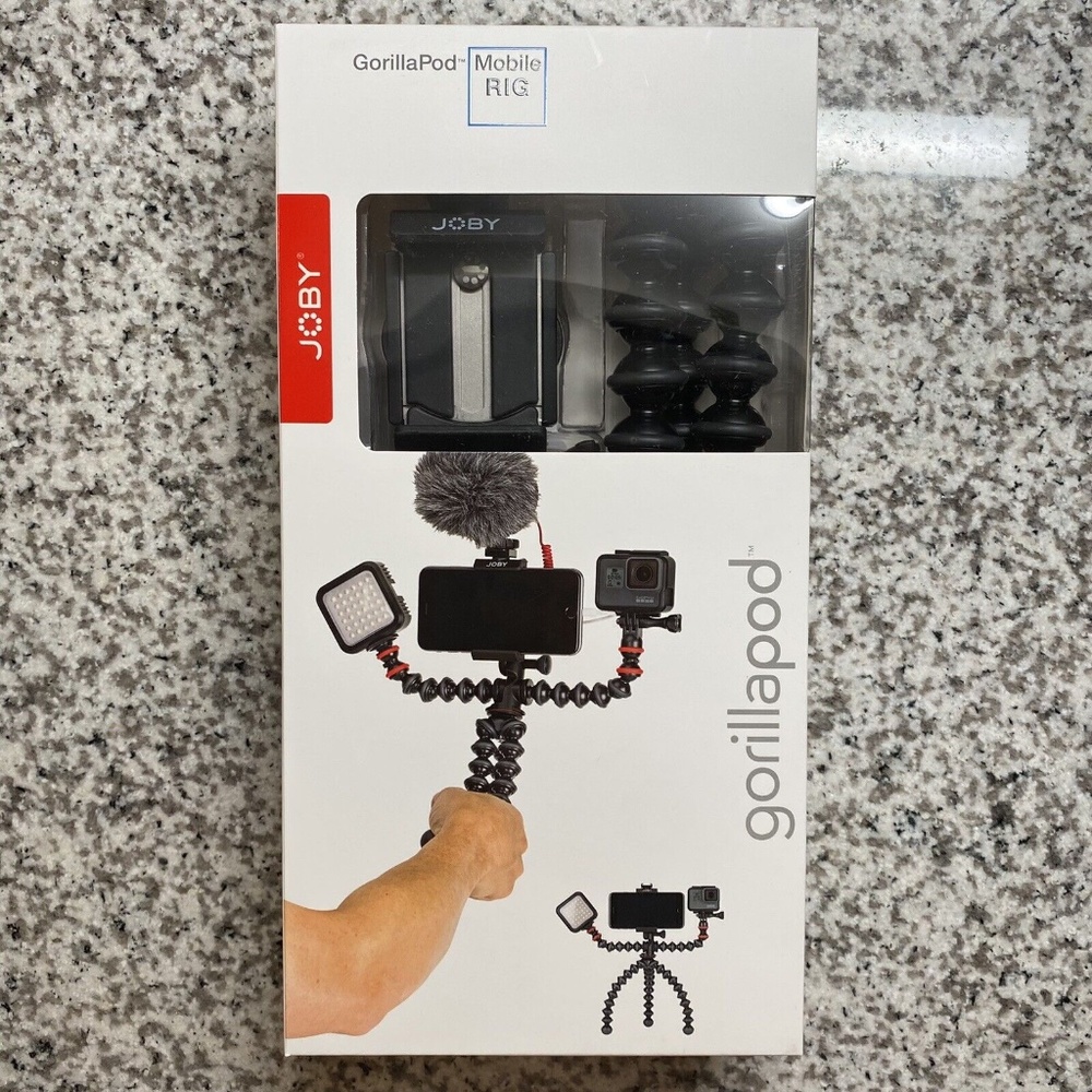 Joby GorillaPod Mobile Rig Portable Flex Tripod for Smartphones Light and Camera